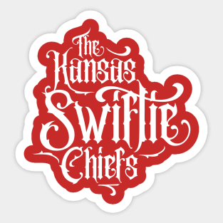 The Kansas Swiftie Chiefs v13 Sticker